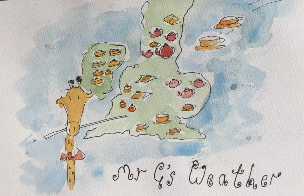 Mr G's tea and cake forecast