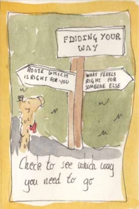 Finding your own way