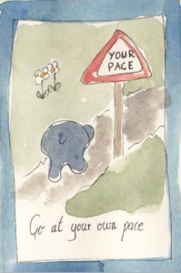 Going at your own pace